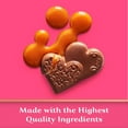 Ghirardelli Milk Chocolate Caramel Duet Hearts for Valentines 6 oz Bag
