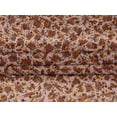 thumbnail image 4 of oneOone Velvet Rose Brown Fabric Geometric Craft Projects Decor Fabric Printed By The Yard 58 Inch Wide, 4 of 5