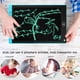 thumbnail image 4 of Tableta de escritura LCD, tableta de dibujo de tablero de garabato colorido para niños pequeños Zhivalor CPB-US-XD1482-2, 4 of 5