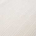 thumbnail image 5 of Hauteloom Kazuma Living Room, Bedroom Machine Washable Area Rug - Square Piles, Checkered - White, Cream - 9'2" x 12', 5 of 13