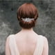 thumbnail image 4 of Peineta nupcial con diamantes de imitación plateados, 4 of 4