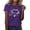 Purple, variant on Women Bride Shirt Team Bride Shirts Party Shirts Bridal Party T-Shirt Bridesmaid Proposal Gift