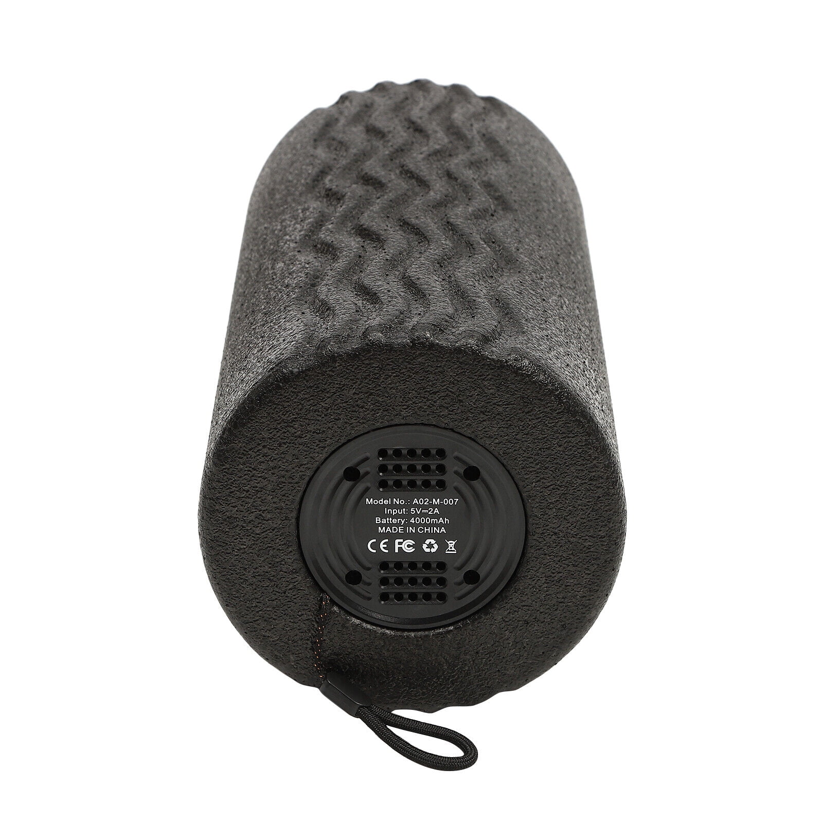 4 Gear Automatic Vibrating Fitness Foam Roller, Relieve Pain and Soreness Black Vibrating Massage Roller Fitness