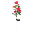 thumbnail image 1 of Shisuyan 1Pc Solar Energy Light LED 6 Heads Imitation Rose Flower Floor Insert Light, 1 of 8