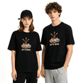 thumbnail image 2 of Let's Rock Electric Guitars Slogan Cool Graphic Tee for Men, Witty Party Cotton Short Sleeves T-Shirt, 2 of 5