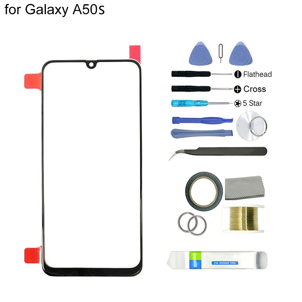 Welling Replacement Front Glass Screen Lens Repair Kit for Samsung