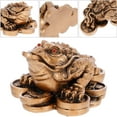 thumbnail image 6 of Masteelf 1pc Feng Shui Chinese Toad Adornment Resin Toad Decor Resin Toad Statue, 6 of 8