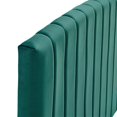 thumbnail image 4 of Ergode Rebecca Performance Velvet King / California King Headboard - Teal, 4 of 5