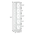 thumbnail image 4 of Oxford 5 Tier Corner Bookcase - 203080W, 4 of 4