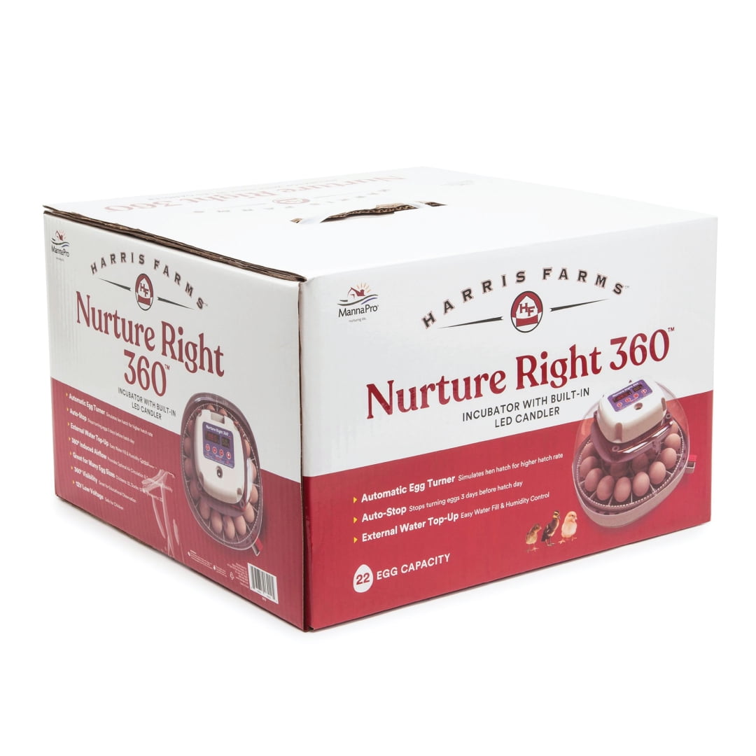 Buy Manna Pro Harris Farms Nurture Right Egg Incubator, 360 Degree View