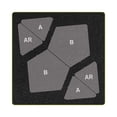 thumbnail image 2 of Accuquilt GO! Turkey Giblets-12" Finished Die, 2 of 4