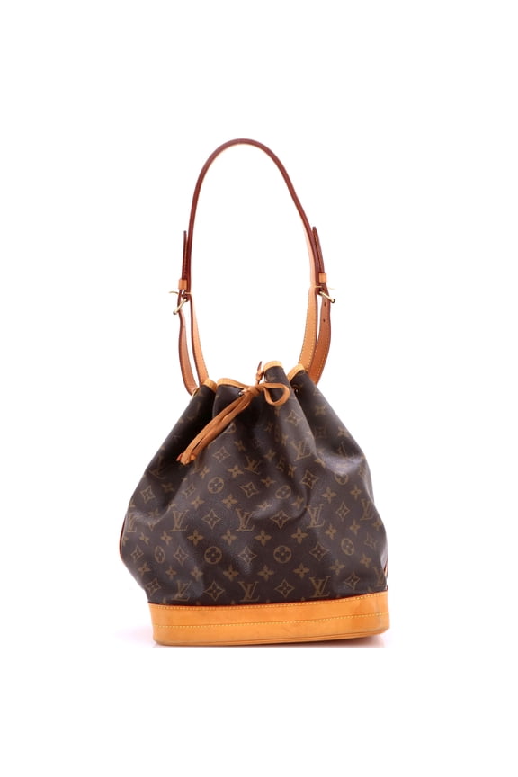 Pre-Owned Noe Handbag Monogram Canvas Large By Rebag