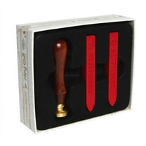 Insight Editions Harry Potter Gryffindor Wax Seal Set with Copper Stamp and sticks