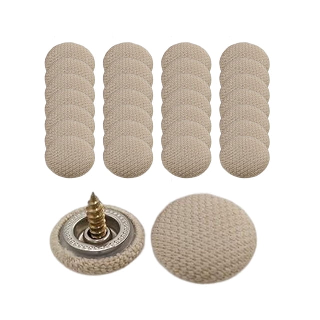 Almencla Bouton de Réparation de Rideau Auto Rivets de Toit pour Toutes les Voitures Beige