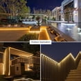 thumbnail image 6 of Outdoor LED Rope Light Waterproof, AC 110V,1800LEDs,3500k LED Strip Lights 15M/49.2ft Fexible LED Tape Light for Garden, Patio, Indoor Outdoor Decoration, 6 of 8