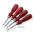 thumbnail image 2 of Outils de Coupe en Cuir Fabricant de Bords Biseautés Outil de Polissage Professionnel en Acier Inoxydable Type2, 2 of 9