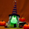 thumbnail image 3 of Decoraciones de Halloween con colgante de muñeco Rudolph trenzado iluminado, colgante creativo de muñeco sin rostro, 3 of 5