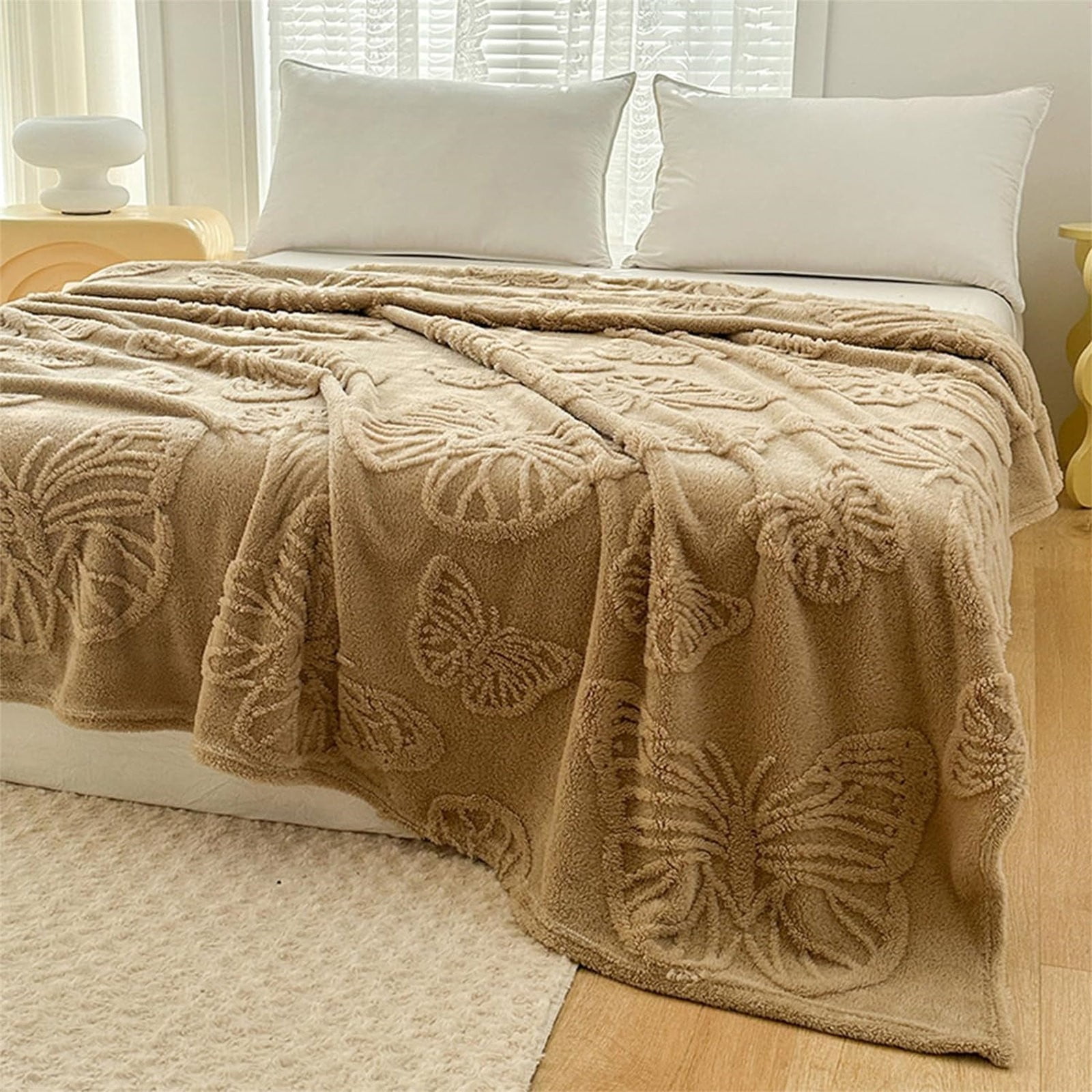 DAWANGGI Clearance Sale Long Blanket Lightweight Blanket Ultra Soft Warm Blanket Summer Quilt Blue Cloth for Bedroom Sofa Couch A Must-Have for Fall and Winter. Warming Device. Healthy and Harmless.