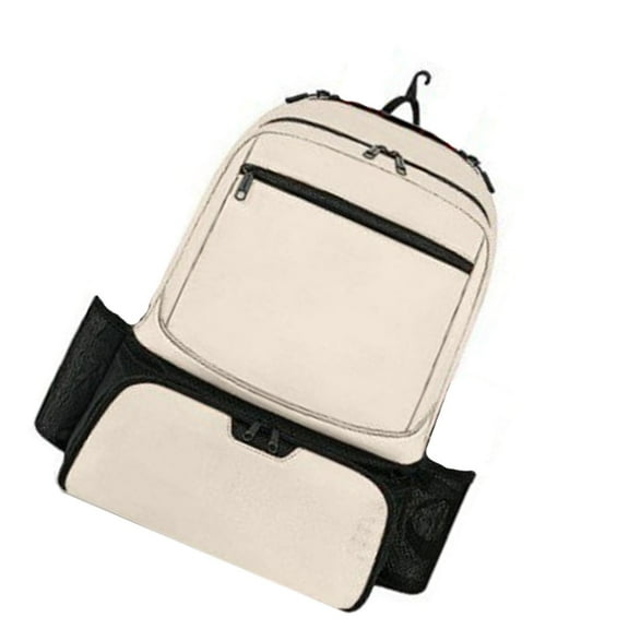 yotijay Tennis Backpack Adjustable Straps Practical Outdoor Sport Bag Pickleball Bag Beige
