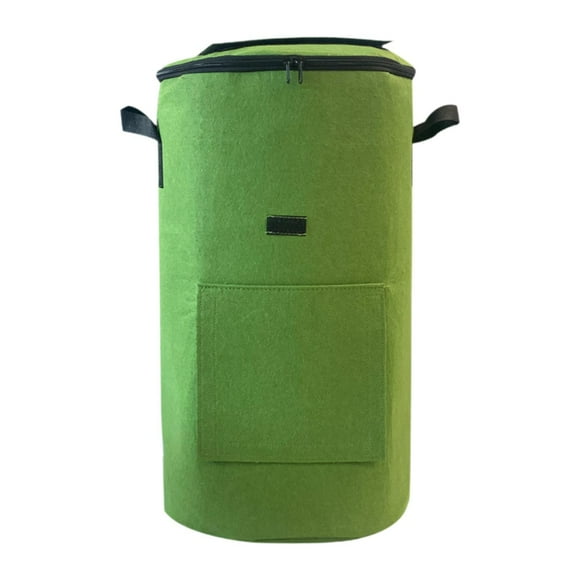 jinwen Compost Bin Bag Garden Yard Waste Bag for Collecting Composting Loading Leaf Green