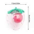 thumbnail image 3 of Juguete para perros de razas pequeñas y medianas en botella de plástico. Bonito juguete con forma de fresa. Artículos para mascotas. Pack de juguetes chirriantes para perros., 3 of 8