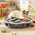 thumbnail image 4 of Interactive Cat Puzzle Box for Indoor Kitty Play and Mental Stimulation, 4 of 7