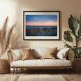 thumbnail image 3 of Smith Point Sunset - Shirley New York Photography Black Framed Wall Art Print 24 x 36 inches, 3 of 4