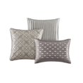 thumbnail image 5 of Madison Park MP10-1735 Biloxi Comforter Set Queen Silver,Queen, 5 of 5