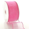 thumbnail image 2 of Ribbon Traditions 2.5" Wired Sheer Organza Ribbon, 2 of 2
