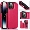 thumbnail image 2 of Funda De Cuero De Lujo Para iPhone 6S 7 8 Plus SE2 SE3 Xs Max Xr 11 Pro Con Soporte De Tarjeta Kickstand A Prueba De Golpes, 2 of 4