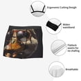 thumbnail image 3 of Yiaed Modern Funny Duck Print Men's Soft Cotton Boxer Shorts Breathable Boxers Underwear Moisture-Wicking Underwear Stretch Boxer Briefs for Man-Large, 3 of 5