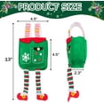 thumbnail image 2 of MOSHAKALA Christmas mini Gift Bags, Elf shirt Christmas Treat Bags, Set of 6 Gift Bags for Children Holiday Parties Teachers Decorations (ELF), 2 of 6