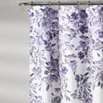 thumbnail image 5 of Lush Decor White, Purple, Polyester Shower Curtain, 72.00" x 72", 5 of 11