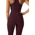 thumbnail image 6 of YITTY Active Women's Ultraluxe High-Waist Legging, Athleisure, 4-Way-Stretch, Burgundy, XXL/1X, Short | 25" Inseam, 6 of 7