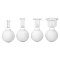 thumbnail image 2 of Cupping Kit, Blood Circulation Multiple Parts Massage Broken Resistant Vacuum Cupping Device Different Diameters  For Women For Hospital White, 2 of 8