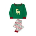 thumbnail image 3 of Pyjamas de Famille Rouges Assortis pour les Fêtes, Ensembles de Pyjamas de Noël en Forme de Cerf, 3 of 8
