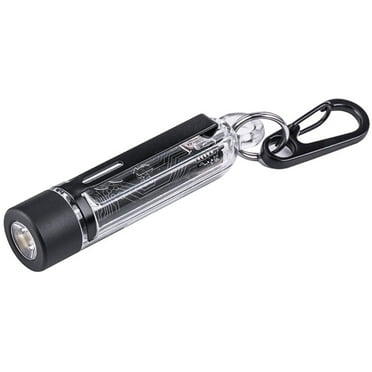 Nextorch K40 LED Keychain Light, Lithium Ion, White, 300 Lumen, Black