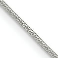 thumbnail image 1 of Sterling Silver .85mm Diamond-Cut Snake Chain (26 X 0.85) Made In Italy qfs15-26, 1 of 5