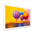 thumbnail image 2 of Designart 'Autumn Colorful Fantasy Trees I' Modern Framed Art Print, 2 of 4