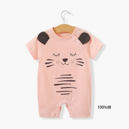 

BTJX Baby Children Girls Print Summer Short Sleeve Romper Jumpsuit Clothes
