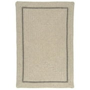 Colonial Mills Shear All-Natural Dye-free Braided Reversible Indoor Stair Treads Cobblestone 8"x28"