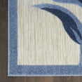 thumbnail image 6 of Nourison Aloha Indoor/Outdoor Blue/Grey 5'3" x 7'5" Area Rug, (5x7), 6 of 9