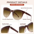 thumbnail image 4 of Gafas de sol de lectura bifocales EASY READ UV400 para mujer 1,50, 4 of 6