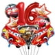 thumbnail image 4 of Decoraciones para fiestas de cumpleaños de Cars Disney Pixar Cars Lightning Mcqueen Globos Servilletas de papel Vasos Platos Bolsas de regalo Vajilla Suministros, 4 of 5