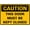 Warning Sign 1, variant on Caution This Area is Closed Off Reflective Aluminum Warning Sign 12 x 8 Inches - with Symbol, Weatherproof Signage for Indoor Outdoor Restricted Areas