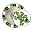 thumbnail image 4 of Clip para Visera de Gorra de Golf Marcador de Pelota de Golf Animal Artículos de Entrenamiento de Golf Sunnimix Clip para sombrero con marcador de pelota de golf, 4 of 8