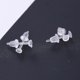 thumbnail image 5 of 100 Sets Plastic Earring Posts & Backs Hypoallergenic Clear Ear Stud Earrings, 5 of 5