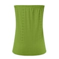 thumbnail image 6 of Green Women Shirts, Bandeau Top Women'S Breathable Sleeveless Summer Tops Sexy Stretch Tube Top Off Shoulder Top Casual Beach Strapless Top Backless Top Party Loose Backless Top,Women Shirts L, 6 of 6