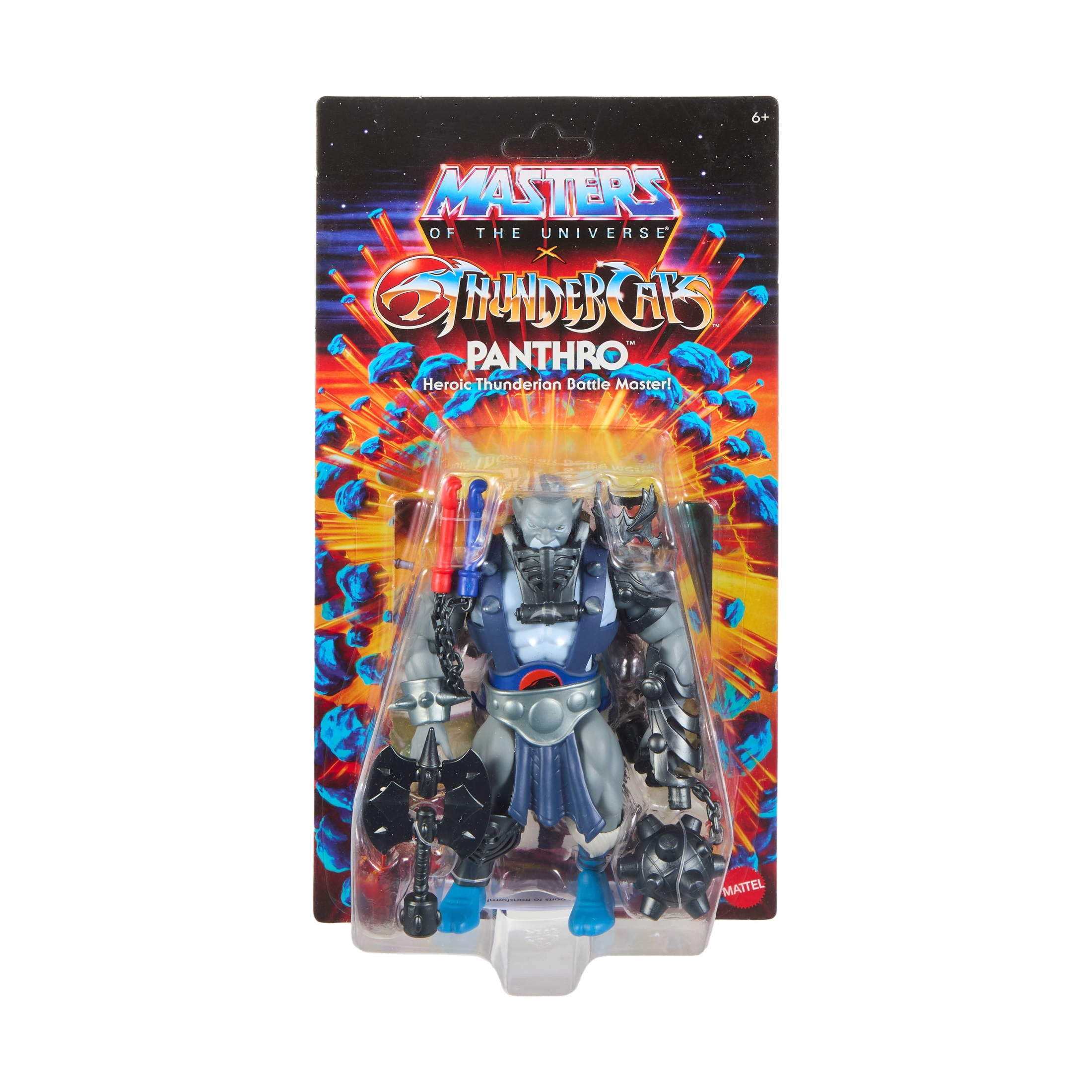Masters of the Universe Origins & ThunderCats Panthro 5.5 Inch Action Figure, 1980s Toy Crossover