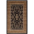 thumbnail image 4 of SAFAVIEH Lyndhurst Isadora Traditional Bordered Area Rug, Black/Tan, 6' x 6' Square, 4 of 8